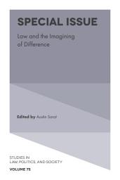 Icon image Special Issue: Law and the Imagining of Difference